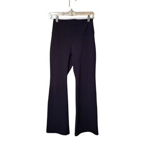 Women's Black Flared yoga pants